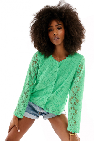 wild gilet vert marieroseconceptstore pau mode femme