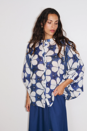 blouse lotus bleue stella forest face marieroseconceptstore mode pret a porter femme pau (2)