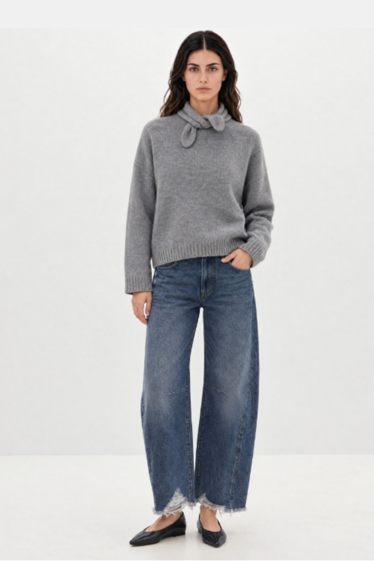 pull gris stella forest marieroseconceptstore mode femme pau