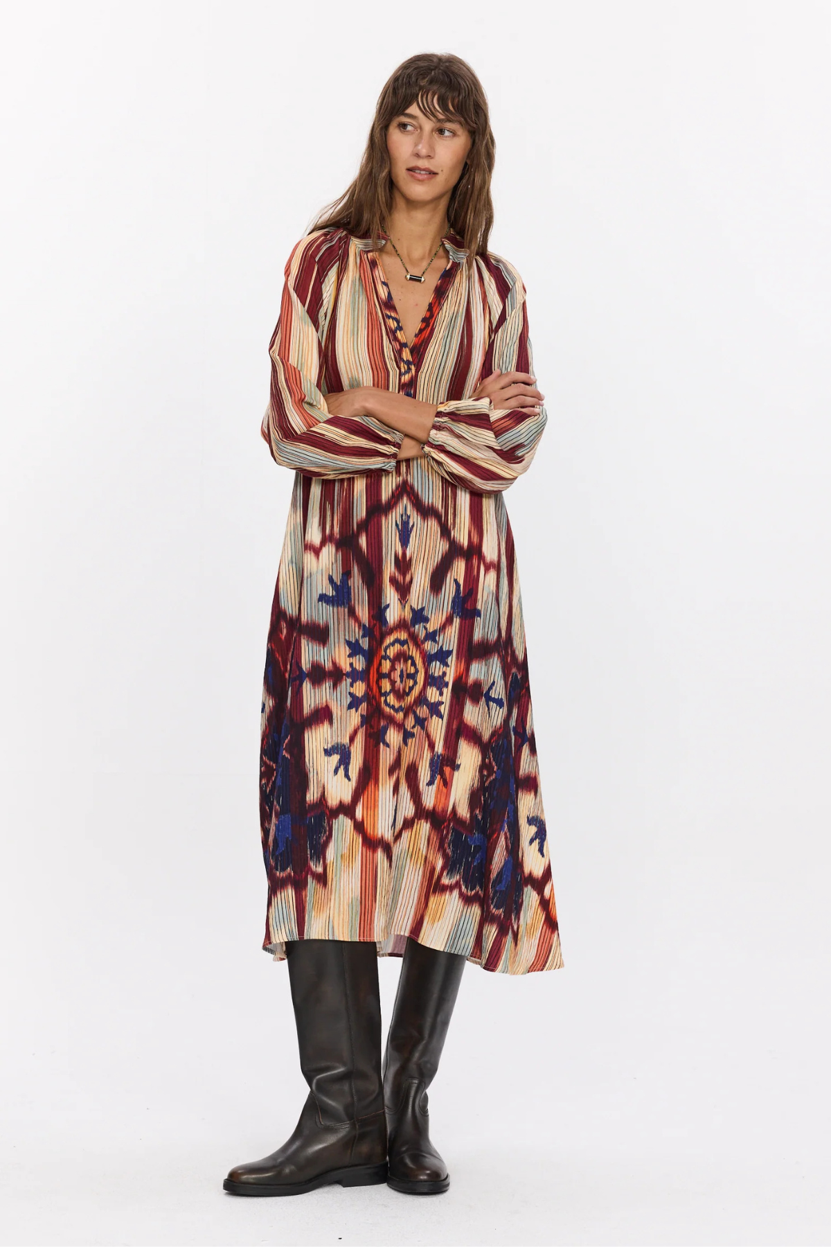 robe longue roseline marieroseconceptstore mode femme pau bearn