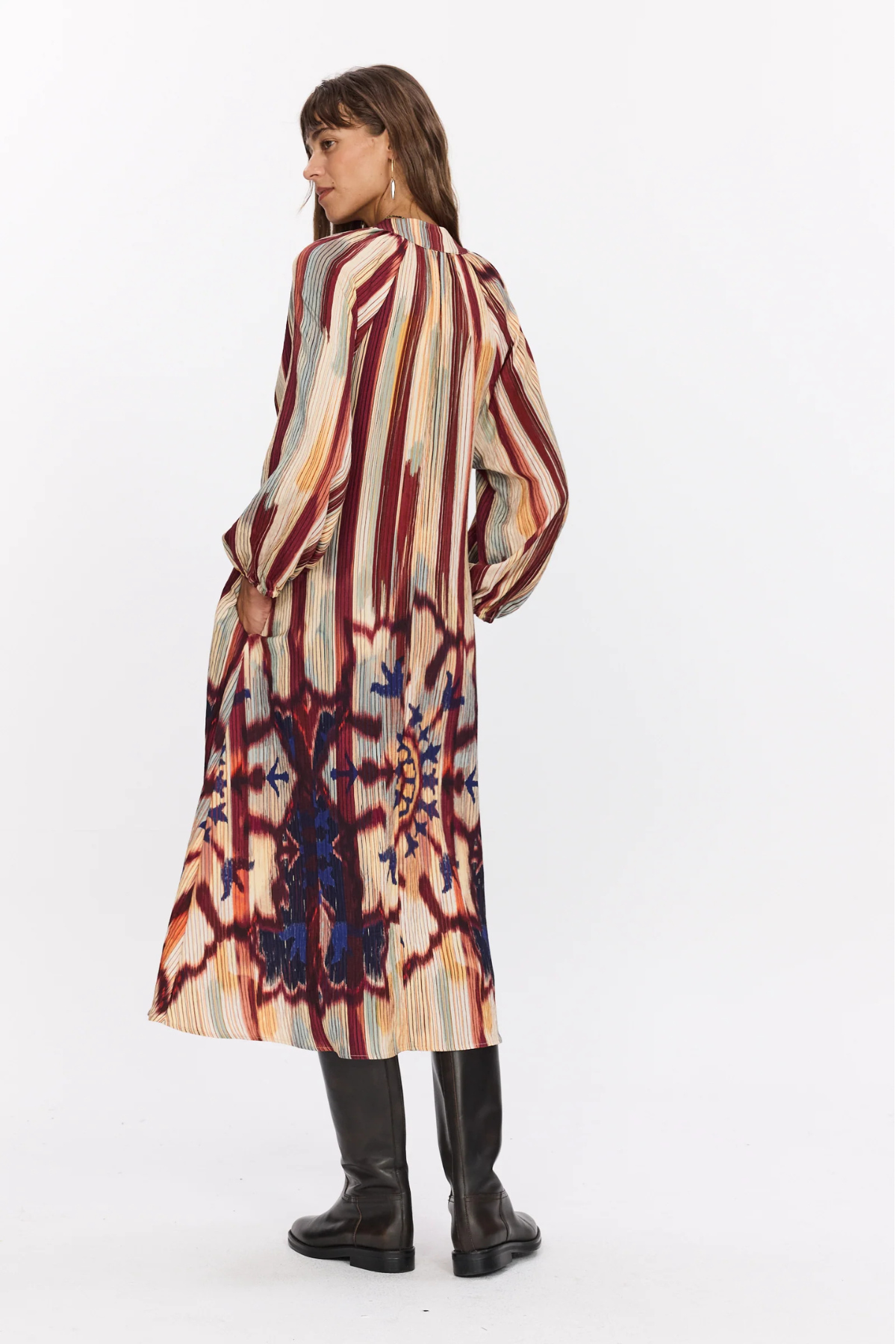 robe longue roseline marieroseconceptstore mode femme pau dos